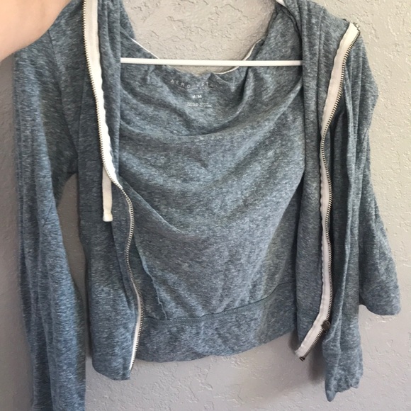 blue hooded sweatshirt - Picture 1 of 2